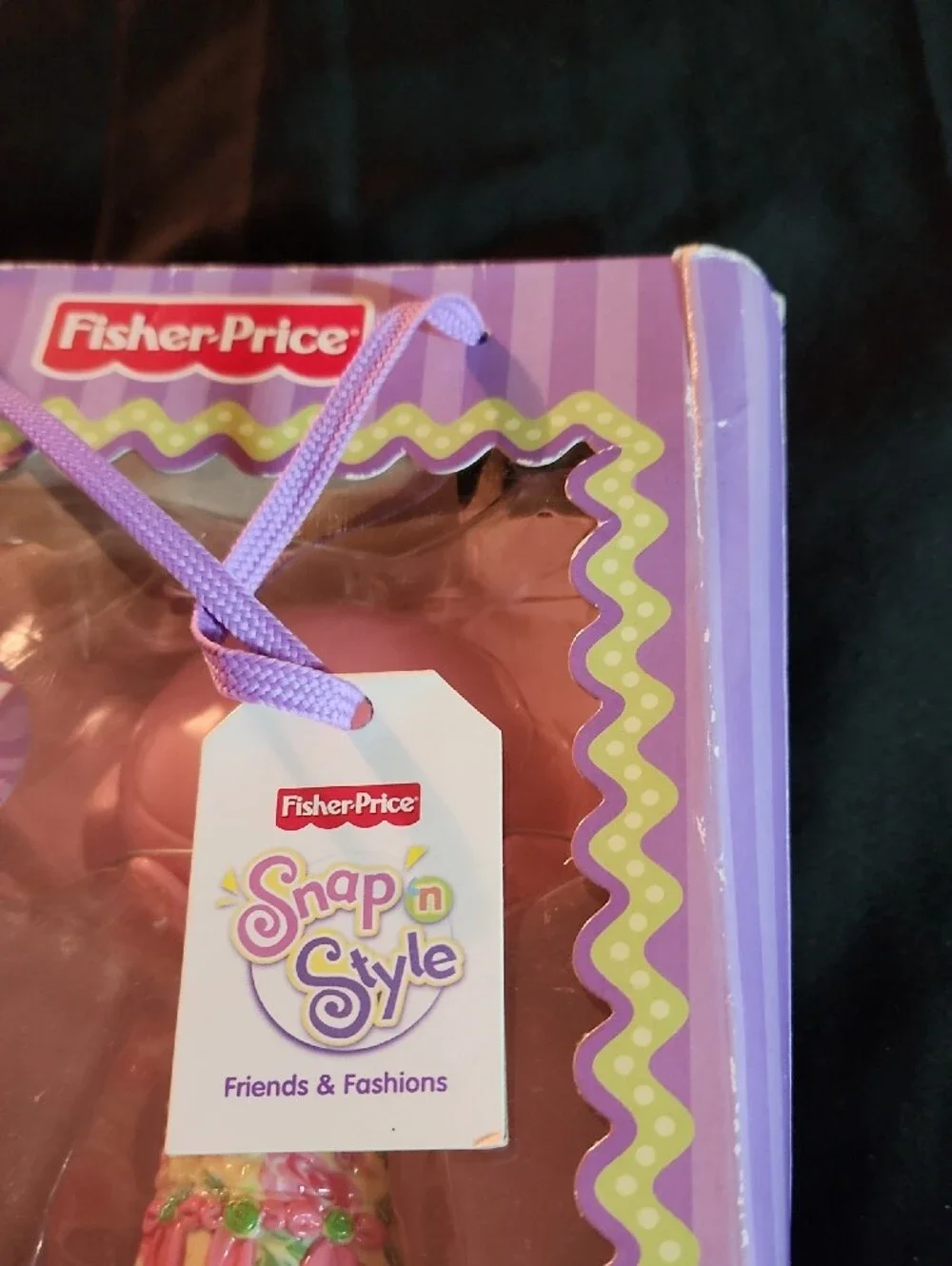 Fisher-Price Snap 'n Style Birthday Party Outfit - Purple & Pink